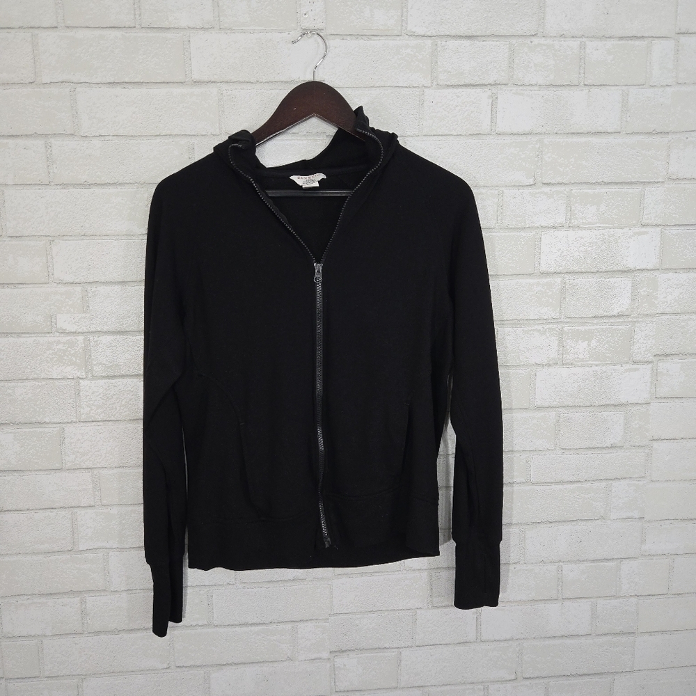 danskin full zip hooded sweatshirt